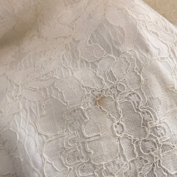 Lulu's Sweet Queen Ivory Lace Skater Dress - Picture 7 of 10